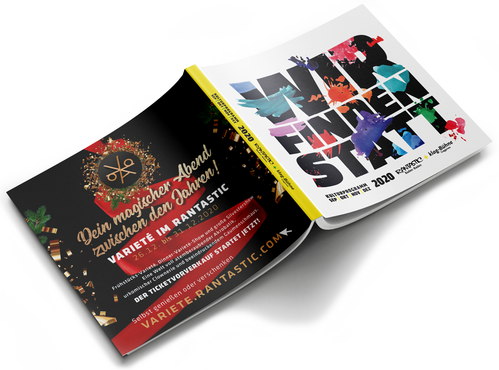 Rantastic & klag Fusionsheft – Titelseite