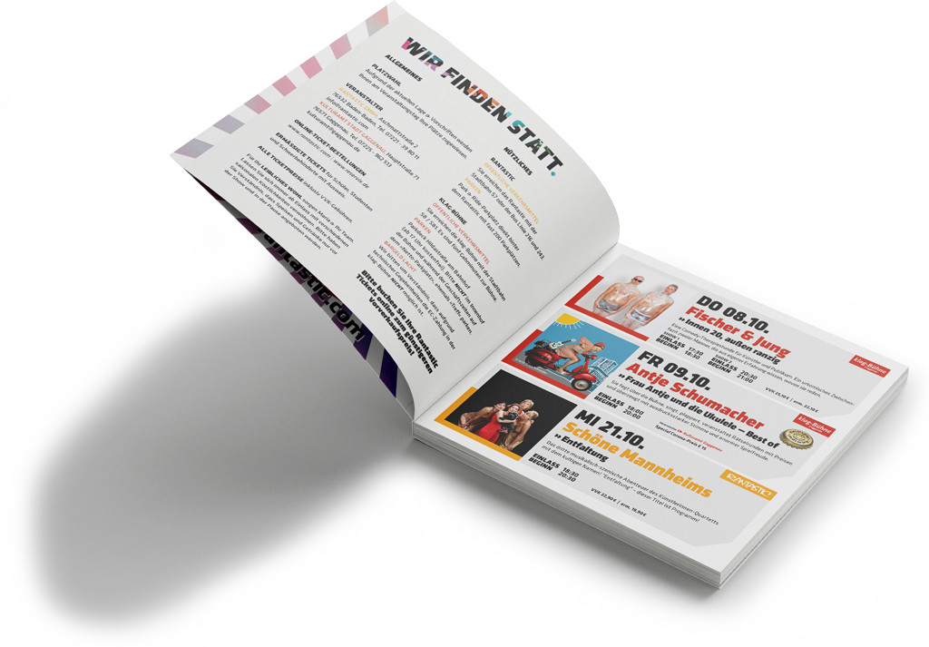 Rantastic & klag Fusionsheft – Innenseiten