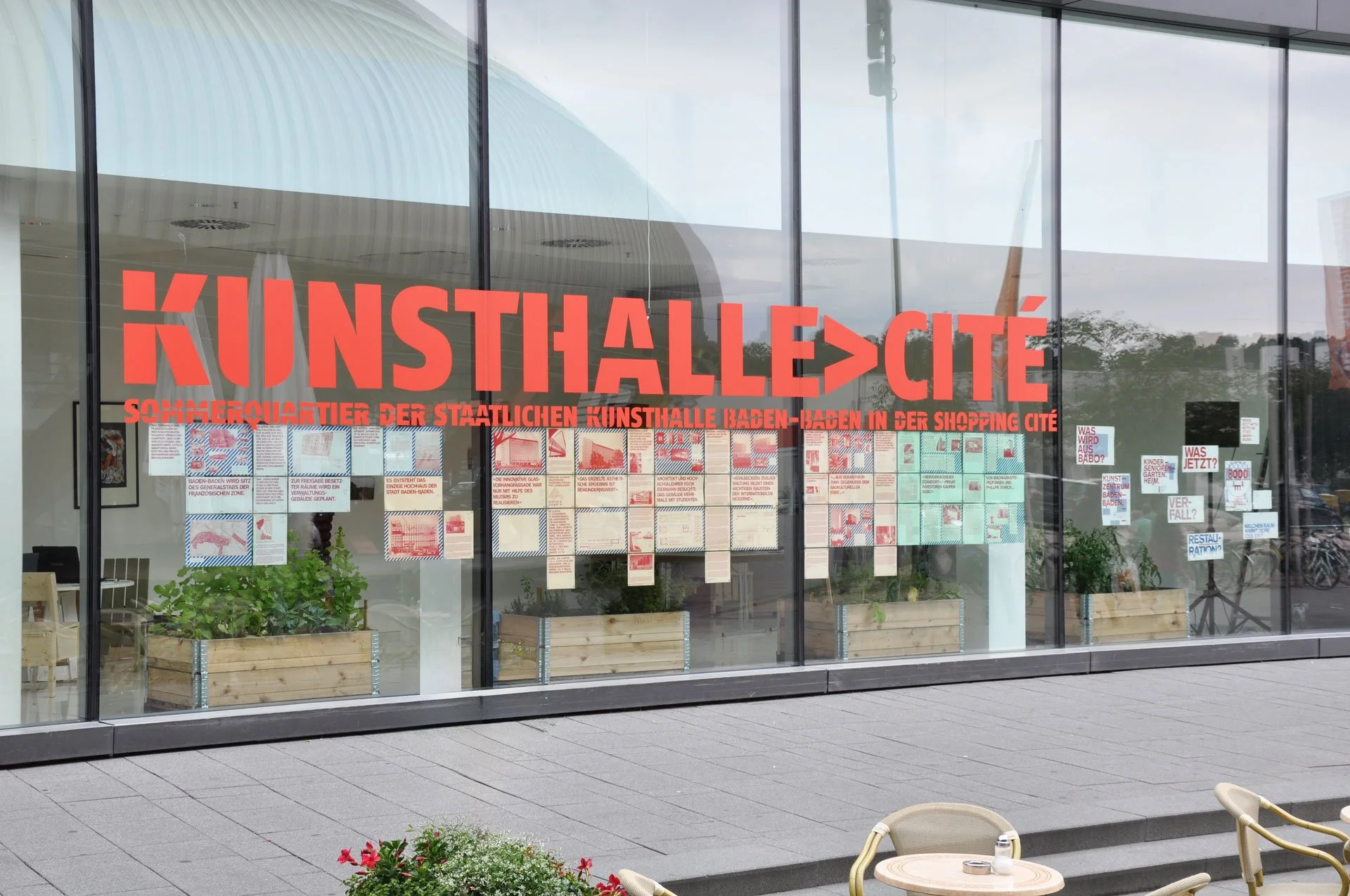 Bâtiment Administratif – Ausstellung Kunsthalle Baden-Baden